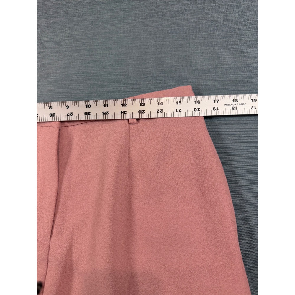 Karen‎ Scott Petites Pink Wide Leg Dress Pants High Rise Trousers Size 14P - Picture 3 of 10